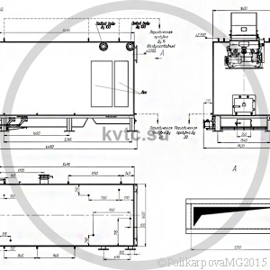 Котел КВр-2,0. Чертеж
