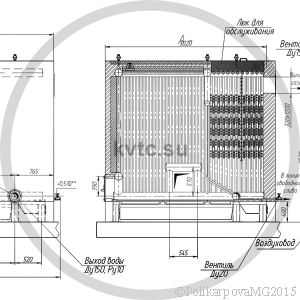 Котел КВр-2,5. Чертеж