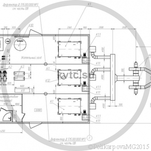 Чертеж модульной котельной 3 МВт план расстановки оборудования