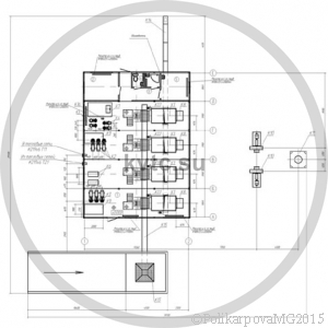 Чертеж модульной котельной 6 МВт расположение оборудования
