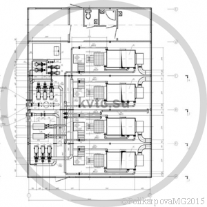 Чертеж модульной котельной 6 МВт план расположения оборудования на 0 отметке